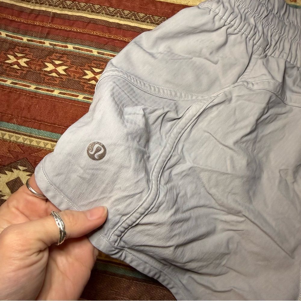 lululemon athletica Light gray Women's Athletic Shorts - Picture 5 of 5